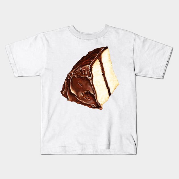 Chocolate Cake Kids T-Shirt by KellyGilleran